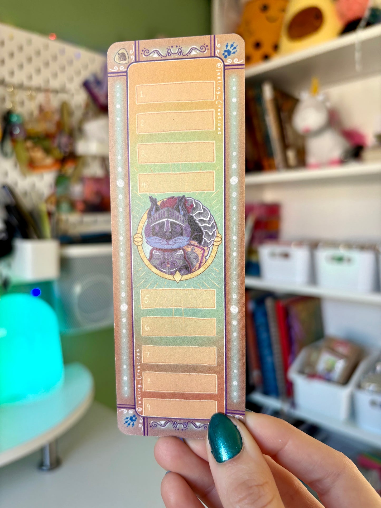 Freya Acornhart the Knight Squirrel Bookmark | Your Valiant Reading Companion ๐ฟ๏ธ๐ก๏ธ๐