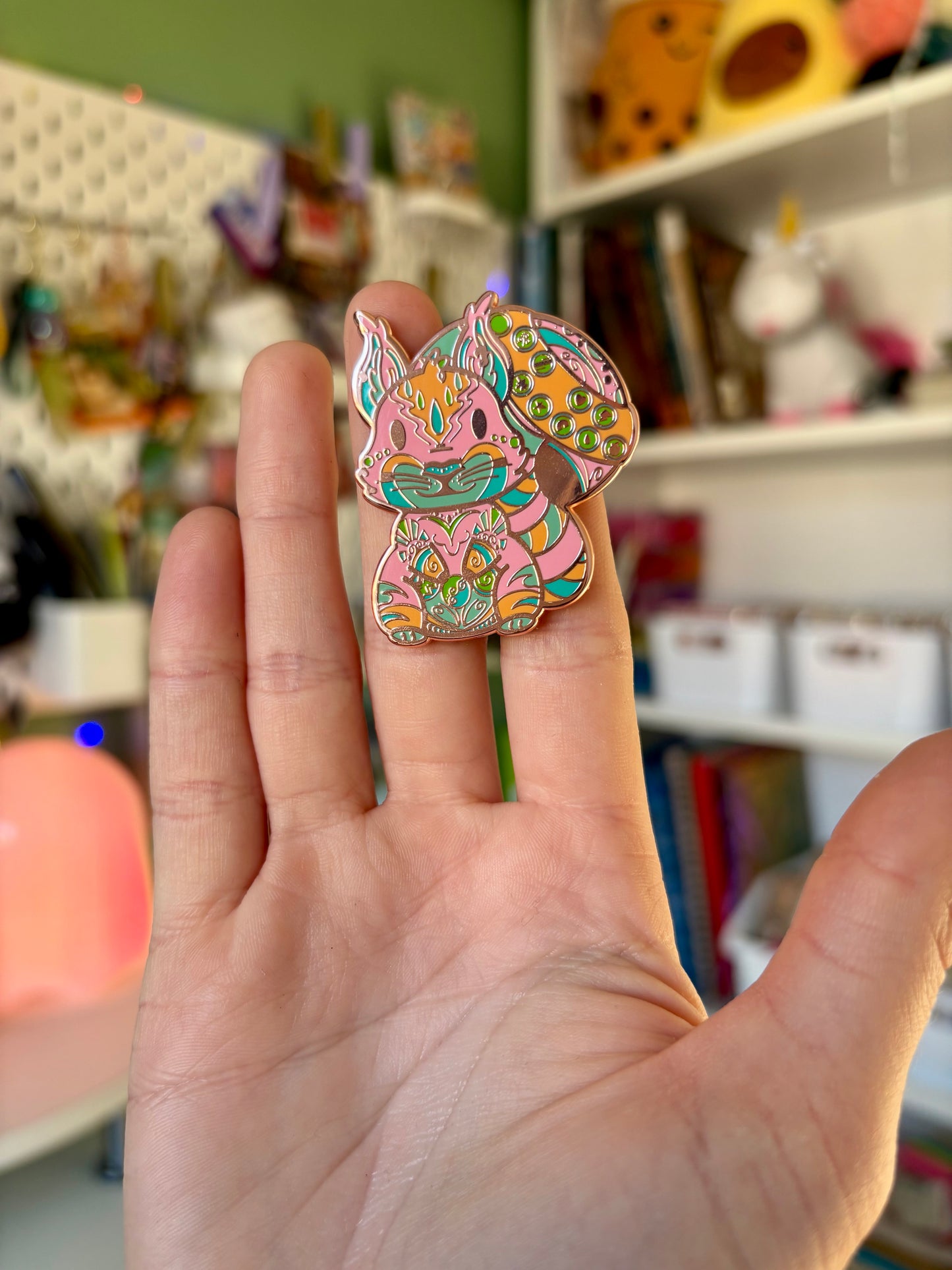 Scout the Squirrel Enamel Pin | A Tree-mendous Addition to Your Collection 🌳🐿️