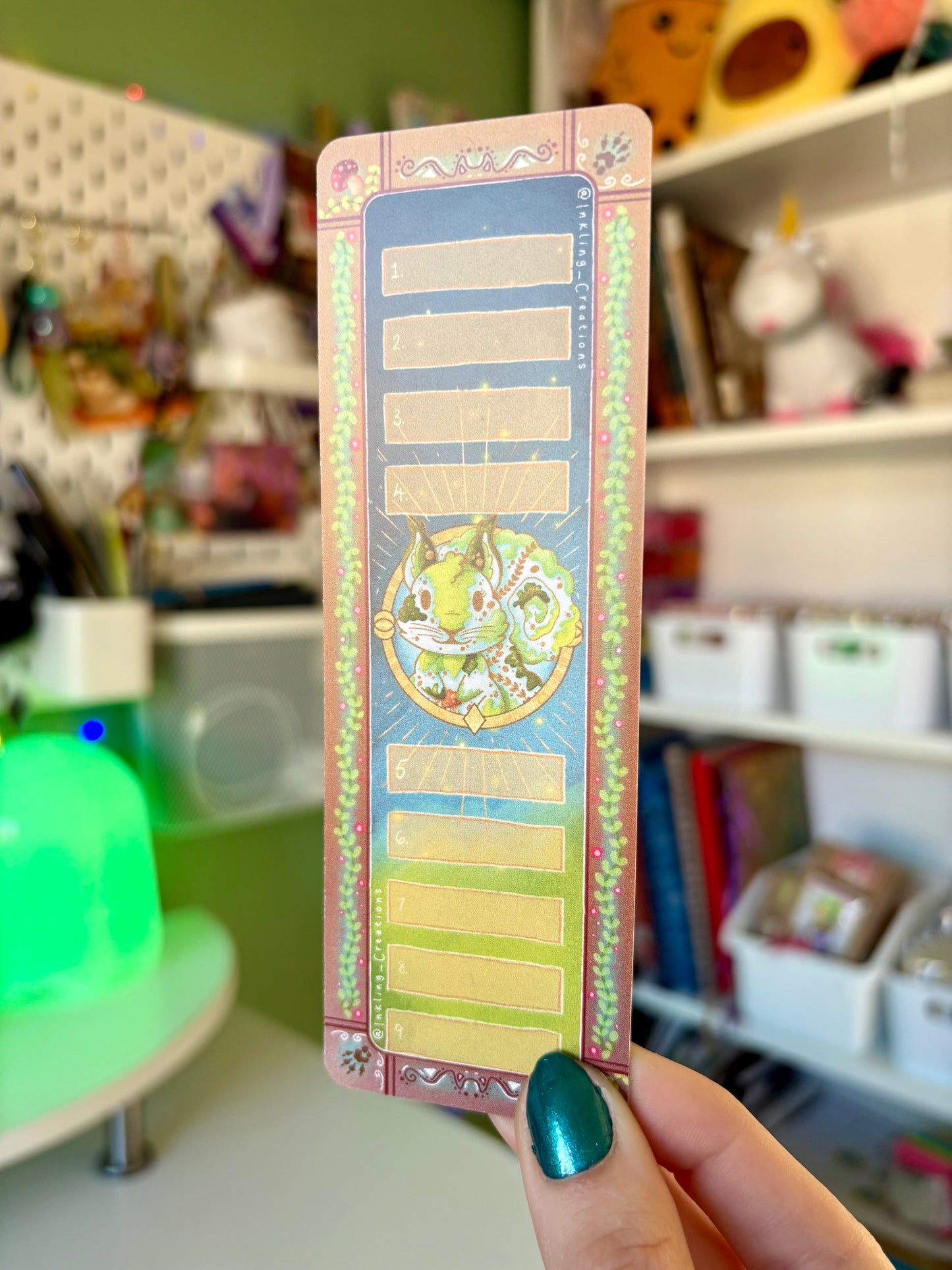 Willow the Forest Squirrel Bookmark | A Whimsical Guide Through Your Stories 🌲📚