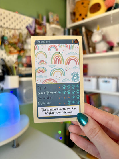 Skye the Raindrops Squirrel Enamel Pin | Bring the Magic of Raindrops Everywhere 🌧️✨